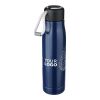 Recycled stainless steel double-walled drinking bottle (500 ml) Solene silver | No Branding | not available | not available