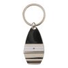 Zinc alloy keychain Aria brown | No Branding