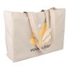 Oeko-Tex® cotton (180 gsm) shopping bag Novi khaki | No Branding