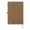 Recycled biowaste and carton notebook A5 Gertrud brown | No Branding | not available | not available