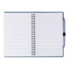 Wheat straw notebook with pen Massimo blue | No Branding | not available | not available