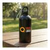 Recycled stainless steel single walled bottle (400 ml) Sable black | No Branding | not available | not available