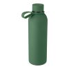Recycled stainless steel double-walled drinking bottle (500 ml) Sena white | No Branding | not available | not available