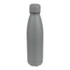 Recycled double-walled drinking bottle 500 ml Sunny grey | No Branding | not available | not available