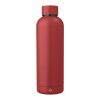Recycled stainless steel bottle Isaiah burgundy