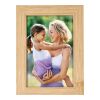 Bamboo photo frame Lawson brown