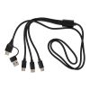 Charging cable Hexa | 6-in-1 red