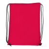Polyester (210D) drawstring backpack Steffi red