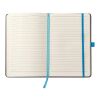 PU notebook Charlene light blue