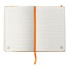 Recycled paper notebook (A5) Gianni orange