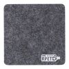RPET felt coaster set Lawrence grey