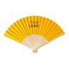 Bamboo hand held fan Elio black