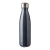 Recycled stainless steel single-walled flask 650 ml Cliff blue