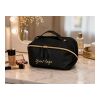 Recycled PU toilet bag Alon black