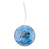 Plastic yo yo Esmeralda cobalt blue