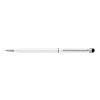 Aluminium ballpen Irina white