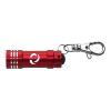 Aluminium 2-in-1 key holder Anna red