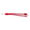 Aluminium alloy cable set Alvin red