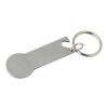 Stainless steel multifunctional key chain Gavin silver