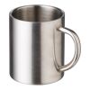 Stainless steel mug (250 ml) Braylen silver