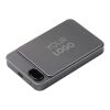BrandCharger Powerwave 5000 wireless powerbank gun metal