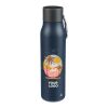 Recycled stainless steel drinking bottle (600 ml) Cassian white