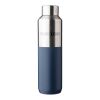Recycled stainless steel double-walled drinking bottle (600 ml) Esen white