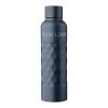 Recycled stainless steel single-walled drinking bottle (800 ml) Talin silver