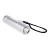 Recycled aluminium COB flashlight Sami silver