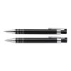 Aluminium writing set Yolanda black