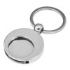 Metal 2-in-1 key holder Christie silver