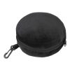 Polytester travel pillow Leontine black