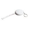 ABS key holder tape measure Lorena white | No Branding | not available | not available