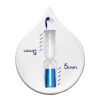 Plastic shower timer Alaya white | No Branding | not available | not available