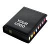 PU holder with sticky notes Pierce black | No Branding | not available | not available