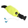Waist bag Bastian, Polyester lycra (220 gr/m²) fluor yellow | No Branding | not available | not available