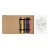 Cardboard drawing set Kora brown | No Branding | not available | not available