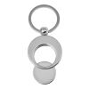 Metal 2-in-1 key holder Christie silver | No Branding | not available | not available