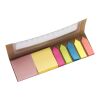 Cardboard sticky note holder Natalia brown | No Branding | not available | not available