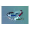 Aluminium mini torch with carabiner Tracy royal blue | No Branding | not available | not available