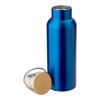 Stainless steel double-walled drinking bottle Odette blue | No Branding | not available | not available