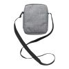 Polyester shoulder bag Caden grey | No Branding | not available | not available