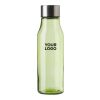 Glass and stainless steel bottle (500 ml) Andrei lime | No Branding | not available | not available