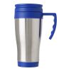 Stainless steel travel mug Dev blue | No Branding | not available | not available