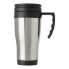 Stainless steel travel mug Dev silver | No Branding | not available | not available