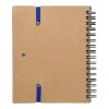 Recycled paper notebook Angela blue | No Branding | not available | not available
