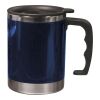 Stainless steel and AS double walled mug Gabi black | No Branding | not available | not available
