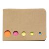 Cardboard sticky note holder Dwayne brown | No Branding | not available | not available