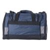 Polyester sport/travel bag dark blue