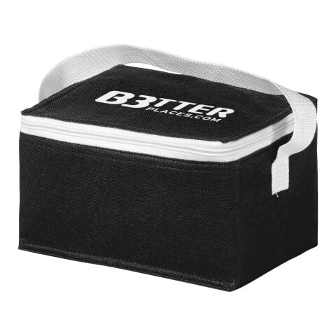 Spectrum 6-Can Cooler Bag Standard | Solid black | not available | No Branding | not available | not available